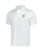 Under Armour Men's 2025 White Wm Phoenix Open Playoff 3.0 On Green Polo Shirt