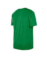 New Era Men's Kelly Green Atlanta Braves St. Patrick's Day Shamrock Fill T-Shirt