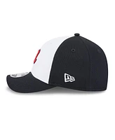 New Era Men's Navy/White Atlanta Braves 2025 Batting Practice 9FORTY M-Crown Adjustable Hat