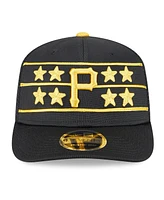 New Era Men's Black Pittsburgh Pirates 2025 Batting Practice 9SEVENTY Stretch-Snap Trucker Hat