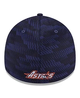 New Era Men's Navy/ Houston Astros 2025 Mlb Clubhouse 39THIRTY Flex Hat