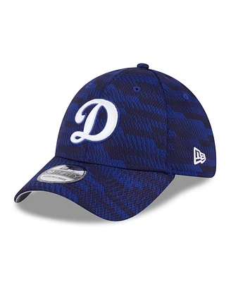 New Era Men's Royal Los Angeles Dodgers 2025 Mlb Clubhouse 39THIRTY Flex Hat