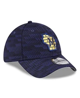 New Era Men's Navy Milwaukee Brewers 2025 Mlb Clubhouse 39THIRTY Flex Hat