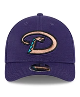 New Era Men's Dark Purple Arizona Diamondbacks 2025 Mlb Clubhouse 9FORTY M-Crown Adjustable Hat