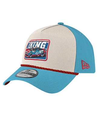 New Era Men's Stone/Blue Richard Petty 9FORTY Rope Adjustable Hat