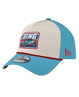 New Era Men's Stone/Blue Richard Petty 9FORTY Rope Adjustable Hat