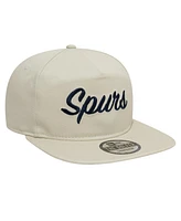 New Era Men's Tan Tottenham Hotspur Lilywhite Golfer Snapback Hat