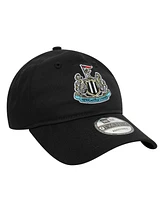 New Era Big Boys and Girls Black Newcastle United Core 9FORTY Adjustable Hat