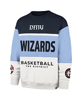 '47 Brand Men's and Women's Light Blue Washington Wizards 2024/25 City Edition On Five Maximalist Pullover Sweatshirt