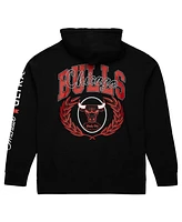 Mitchell & Ness Men's Black Chicago Bulls Nba x Michelob Ultra Swish Sip Pullover Hoodie