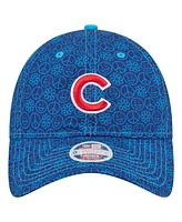 New Era Women's Royal Chicago Cubs Don't Worry 9TWENTY Adjustable Hat