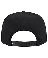 New Era Men's Black New England Revolution 2024 Kick Off Collection Golfer Snapback Hat