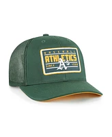 '47 Brand Men's Green Oakland Athletics Hardline Trucker Adjustable Hat