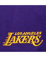 Mitchell & Ness Men's Purple Los Angeles Lakers Starlight Snapback Hat