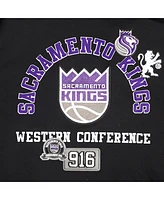 Pro Standard Men's Black Sacramento Kings Area Code Pullover Hoodie