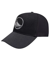 Pro Standard Men's Black Golden State Warriors Paint the City Pinch Front Snapback Hat