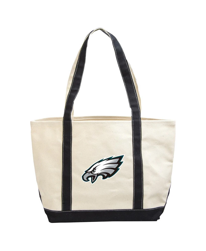 Logo Brands Philadelphia Eagles Canvas Tote Bag