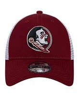 New Era Men's Garnet Florida State Seminoles Trucker 9FORTY Adjustable Hat