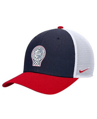 Nike Men's Navy UConn Huskies Back-to-Back Champs Rise Adjustable Trucker Hat