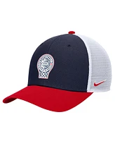 Nike Men's Navy UConn Huskies Back-to-Back Champs Rise Adjustable Trucker Hat