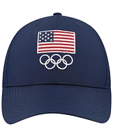 Nike Big Boys and Girls Navy Team Usa Club Adjustable Hat