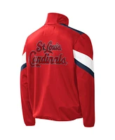 G-iii Sports by Carl Banks Men's Red St. Louis Cardinals Earned Run Full-Zip Jacket