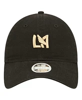 New Era Women's Black Lafc Icon 9TWENTY Adjustable Hat
