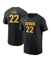Nike Men's and Women's Caitlin Clark Black Iowa Hawkeyes Retired Player Name Number T-Shirt
