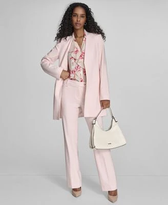 Calvin Klein Womens Open Front Blazer Modern Fit Pants