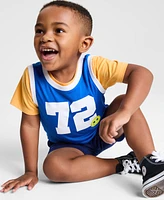 Epic Threads Toddler Boys Mesh Tank Top, T-Shirt & Shorts, 3 Piece Set, Exclusively at Macy's