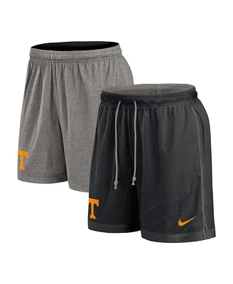 Nike Men's Black/Heather Gray Tennessee Volunteers Player Reversible Shorts