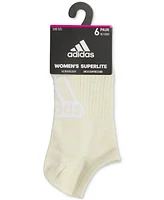 adidas Women's 6-Pk. Superlite Classic No Show Socks 5159140A