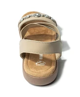 Minnetonka Women's Brida Embellished Leather & Elastic Sandals