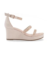 Jessica Simpson Little and Big Girls Asha Karli Dress Wedge Sandals