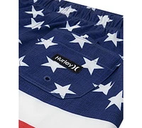 Hurley Big Boys Americana Pull-On Swim Shorts