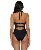 Soluna Women's Buckle-Up Convertible One-Piece Swimsuit