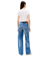 Tommy Jeans Women's Cropped Cotton Crewneck T-Shirt
