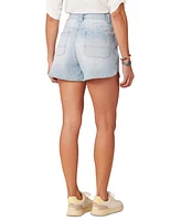 Democracy Women's AbSolution Skyrise Dolphin Denim Shorts