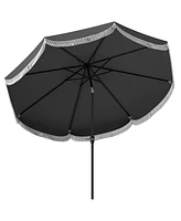 Outsunny 9FT Patio Umbrella Upf 30+ Vented Market