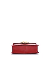 Pre-Owned Dolce & Gabbana Small Devotion Top Handle Bag Leather