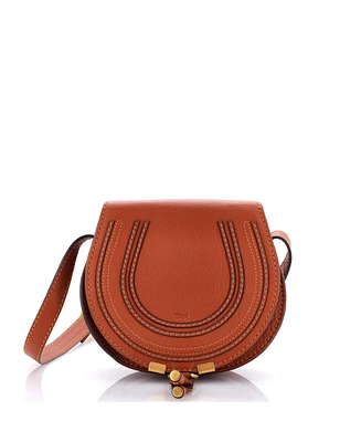 Pre-Owned Chloe Small Marcie Crossbody Bag Leather