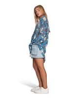 Belle & Bloom Women's Because You Move Me Oversized Shirt
