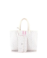 Pre-Owned Goyard Pm Saint Louis Tote Printed Coated Canvas