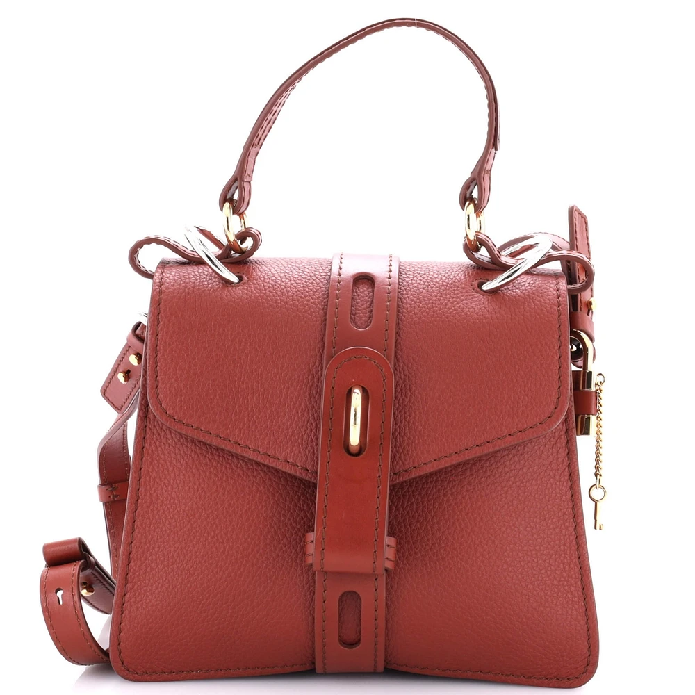 Pre-Owned Chloe Small Aby Day Bag Leather