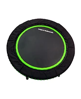 Leaps and Rebounds Fitness Trampoline, 40-inch or 48-inch |Adults and Kids Rebounder for Indoor and Outdoor, Up to 270 lbs | Lifetime Warranty | Low I