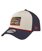 New Era Men's Stone/Navy Jeff Gordon 9FORTY Rope Adjustable Hat