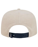 New Era Men's Khaki Los Angeles Angels Summer Essential Golfer Snapback Hat