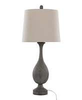 LumiSource Cipolla Poly 29" Polyresin Table Lamp, Set of 2