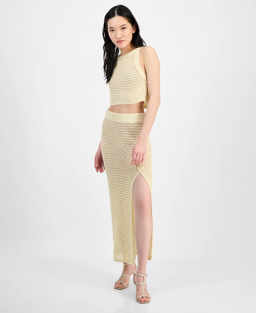 Guess Women's Crochet Skirt