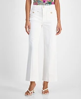 Guess Women's Sailor High-Rise Wide-Leg Jeans